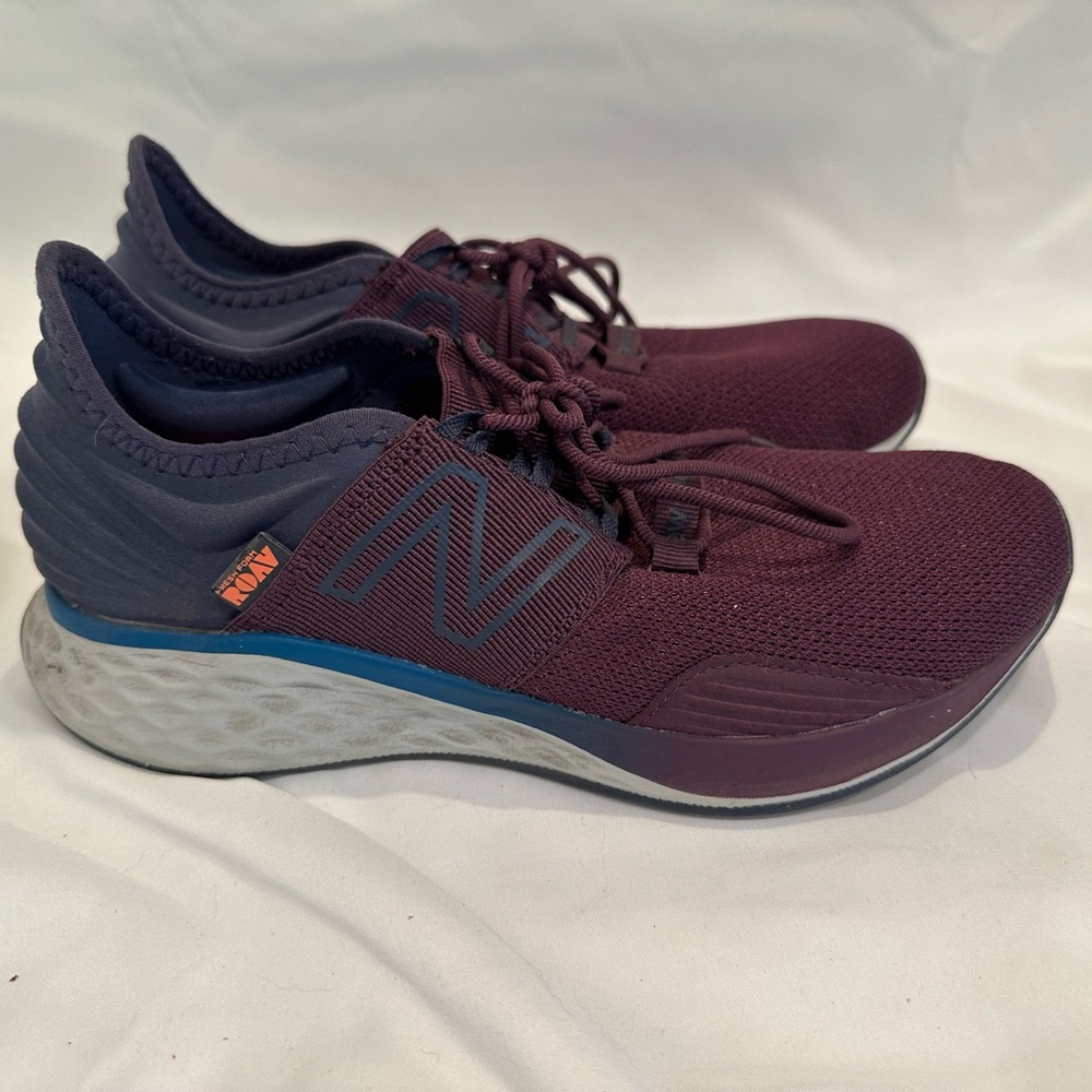 New Balance Fresh Foam Burgundy Sneakers